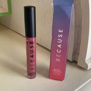 High shine liquid lip color